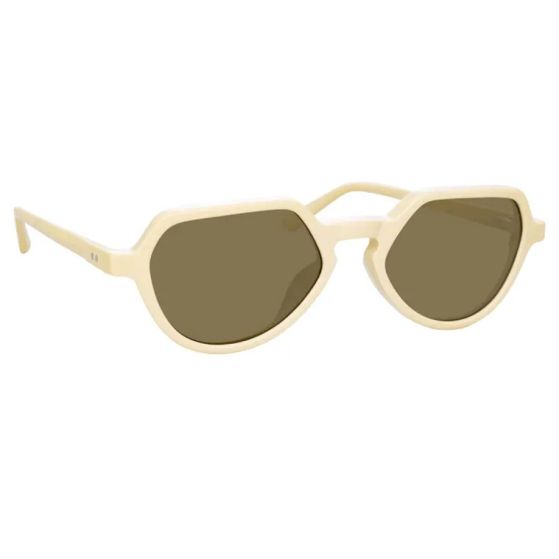 Dries Van Noten 183 C4 Angular Sunglasses sold by Linda Farrow