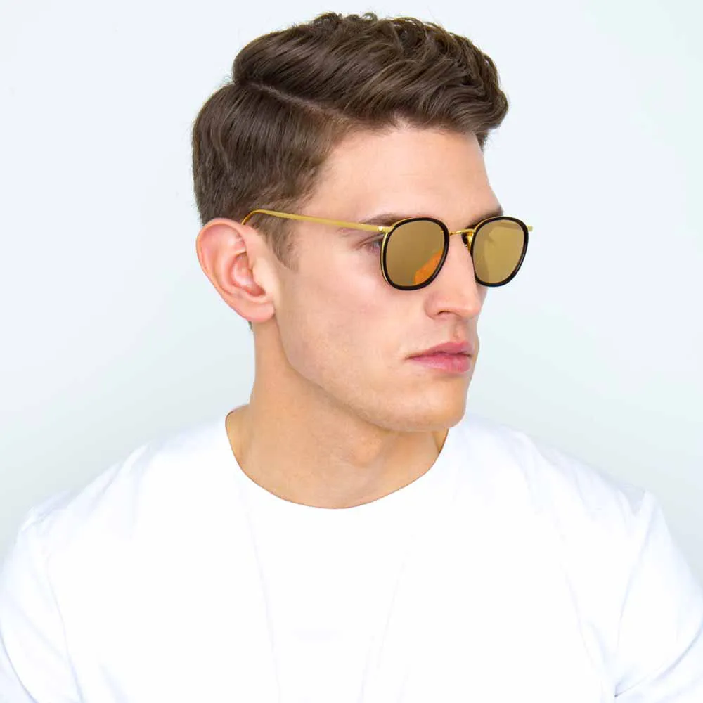 Linda Farrow 562 C13 Oval Sunglasses sold by Linda Farrow product image thumbnail 5
