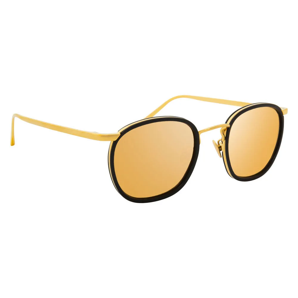 Linda Farrow 562 C13 Oval Sunglasses sold by Linda Farrow product image thumbnail 2