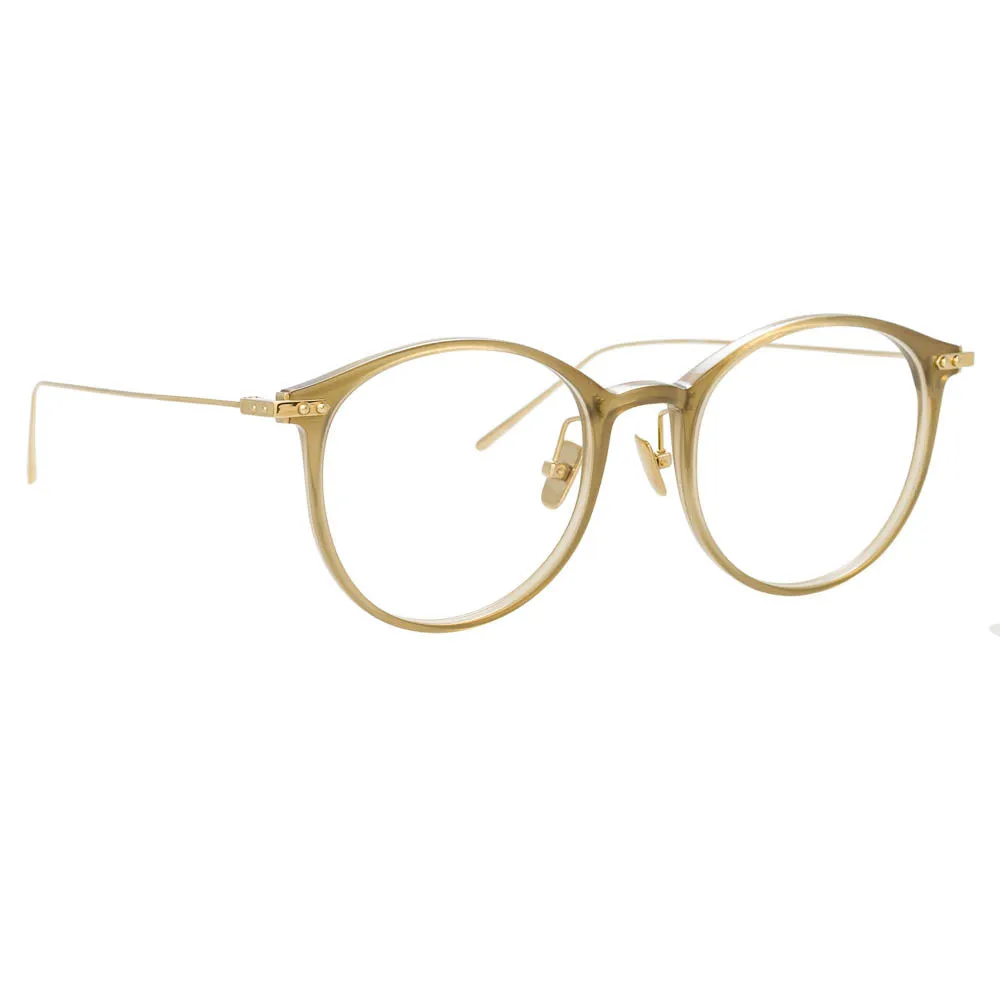 Linda Farrow Linear Gray A C7 Oval Optical Frame sold by Linda Farrow product image thumbnail 2