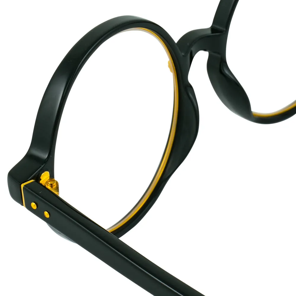 Linda Farrow 650 C7 Round Optical Frame sold by Linda Farrow product image thumbnail 4