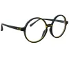 Linda Farrow 650 C7 Round Optical Frame sold by Linda Farrow