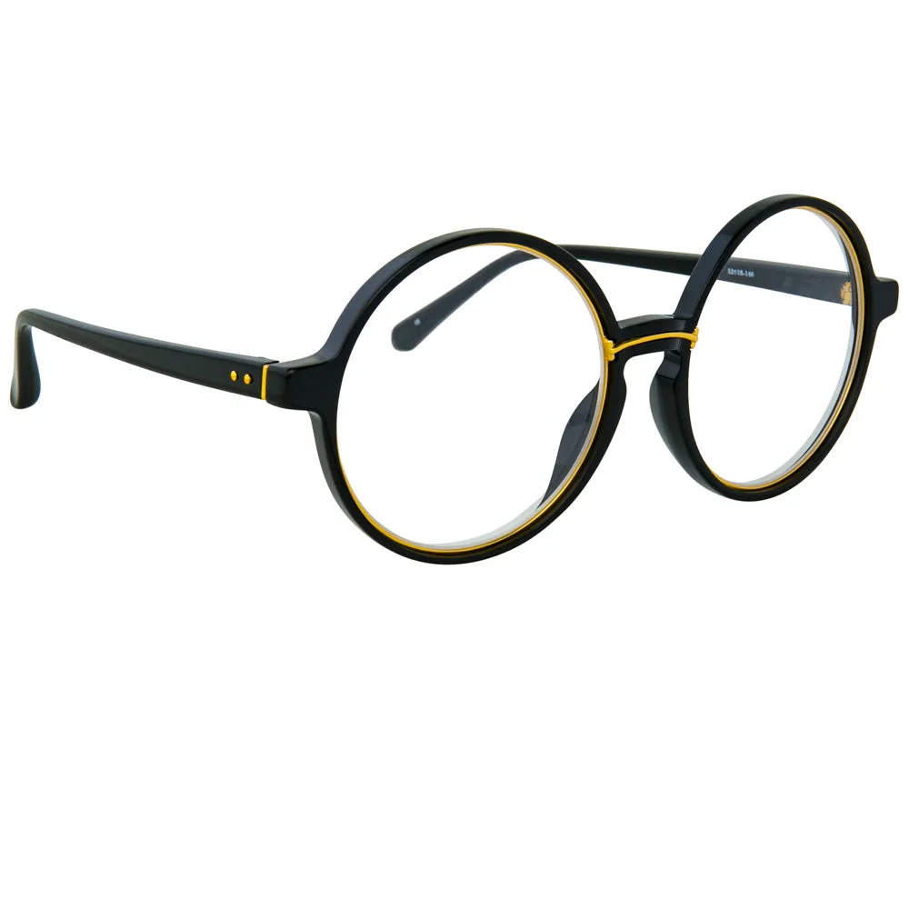 Linda Farrow 650 C7 Round Optical Frame sold by Linda Farrow product image thumbnail 2