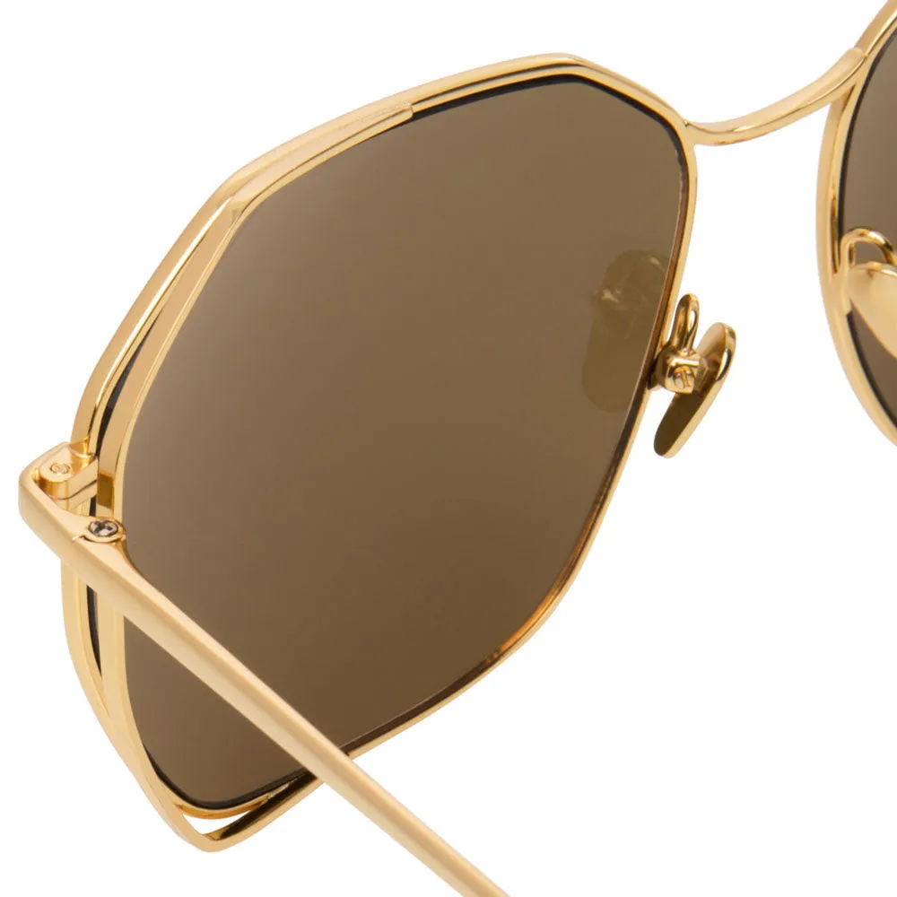 Linda Farrow 350 C11 Oversized Sunglasses sold by Linda Farrow product image thumbnail 4