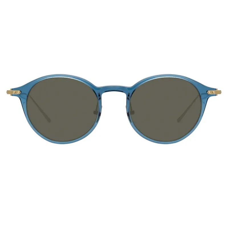 Linda Farrow Linear Arris A C11 Oval Sunglasses sold by Linda Farrow