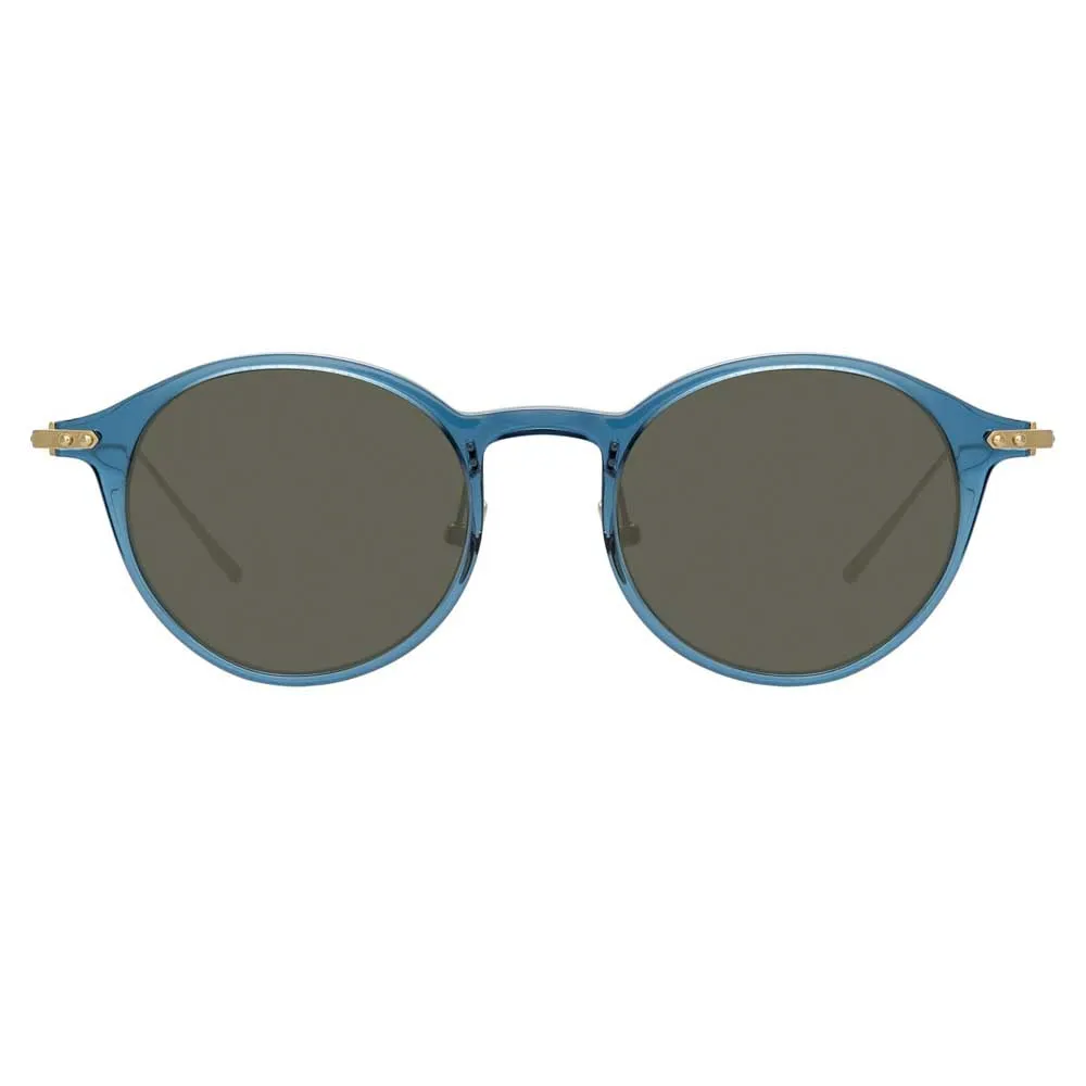 Linda Farrow Linear Arris A C11 Oval Sunglasses sold by Linda Farrow