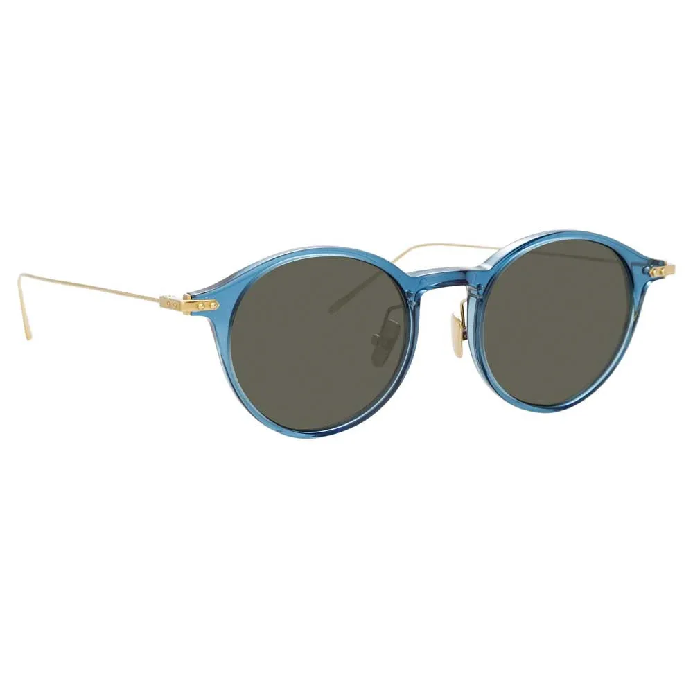 Linda Farrow Linear Arris A C11 Oval Sunglasses sold by Linda Farrow product image thumbnail 2