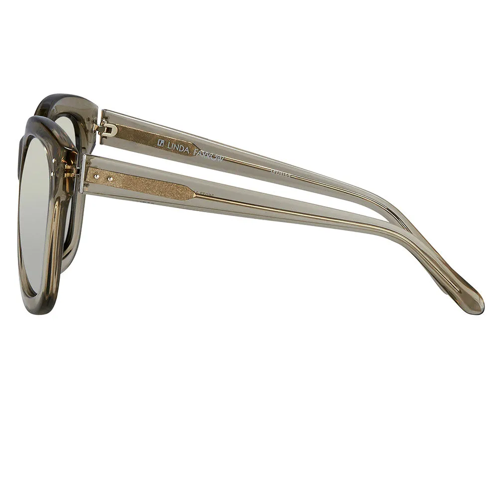 Linda Farrow 513 C3 Oversized Sunglasses sold by Linda Farrow product image thumbnail 3