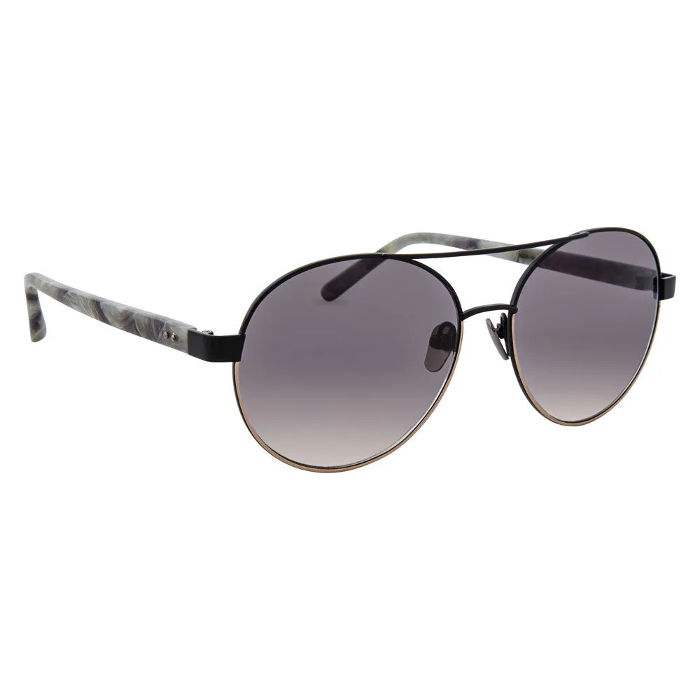 Linda Farrow 559 C5 Aviator Sunglasses sold by Linda Farrow product image thumbnail 2