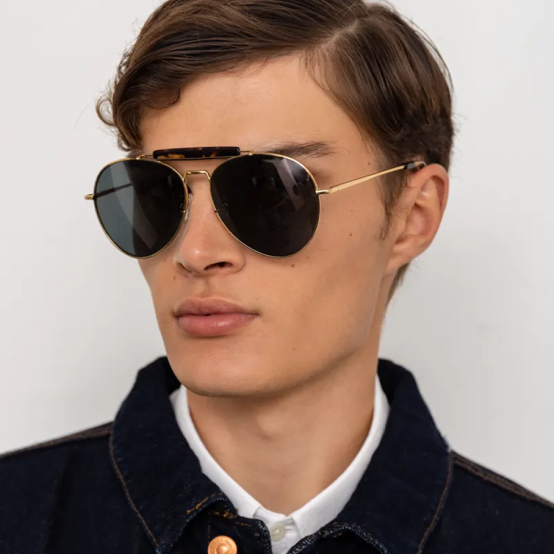 Dries Van Noten 187 C1 Aviator Sunglasses sold by Linda Farrow