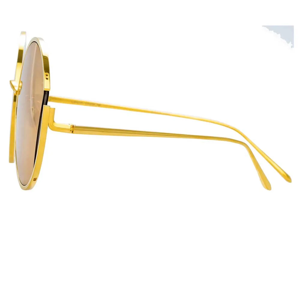 Linda Farrow Quarry C1 Round Sunglasses sold by Linda Farrow product image thumbnail 3