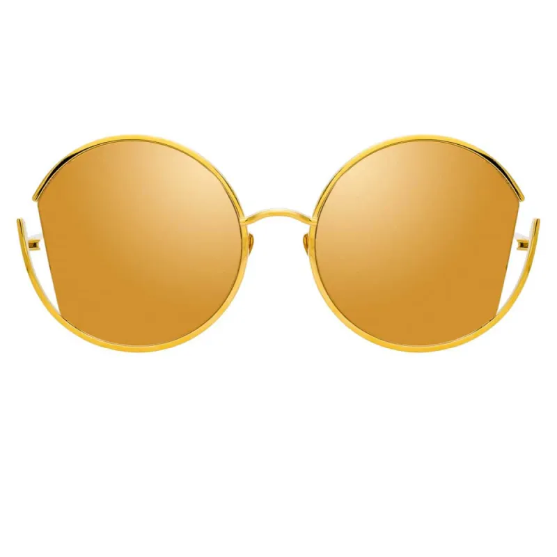 Linda Farrow Quarry C1 Round Sunglasses sold by Linda Farrow