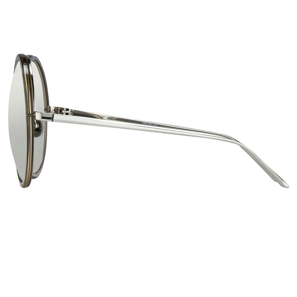 Linda Farrow Kew C12 Round Sunglasses sold by Linda Farrow product image thumbnail 3