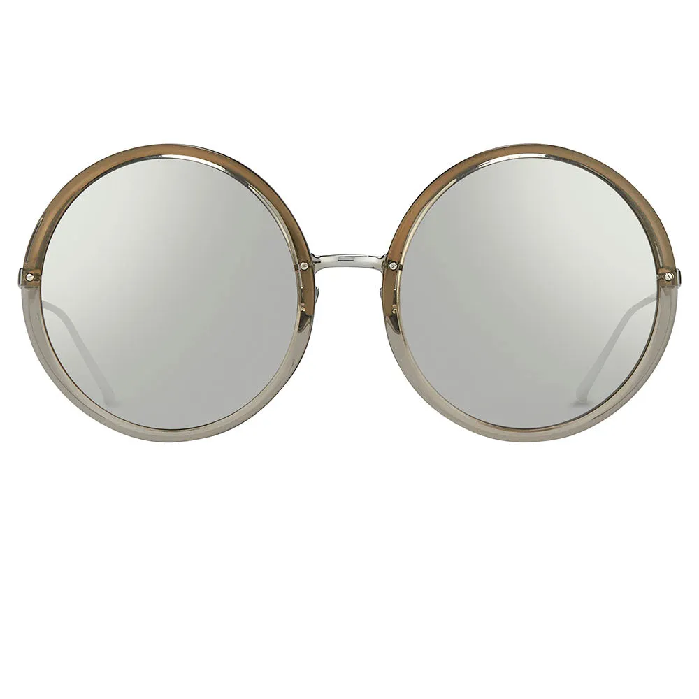 Linda Farrow Kew C12 Round Sunglasses sold by Linda Farrow
