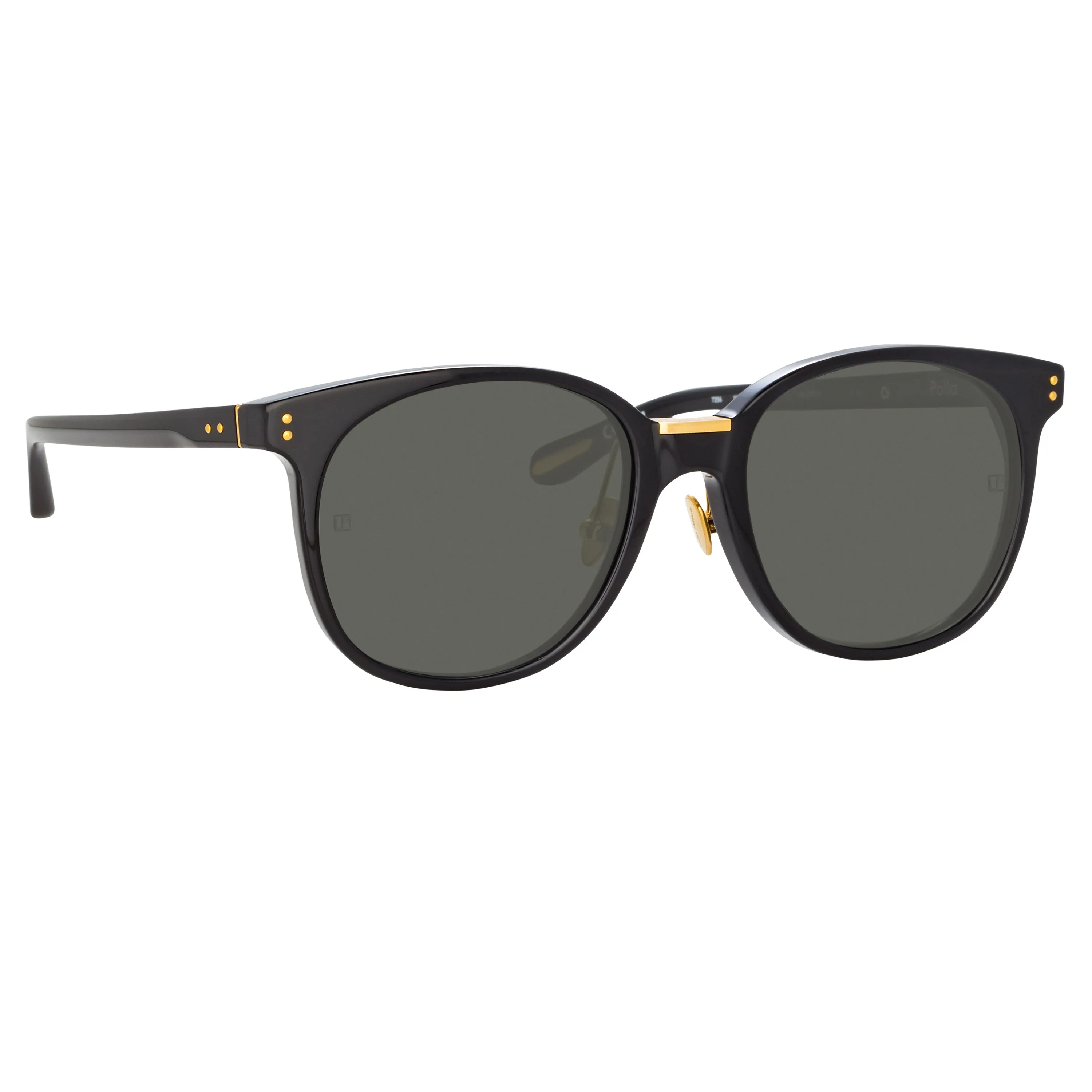 Palla D-Frame Sunglasses in Black sold by Linda Farrow product image thumbnail 2