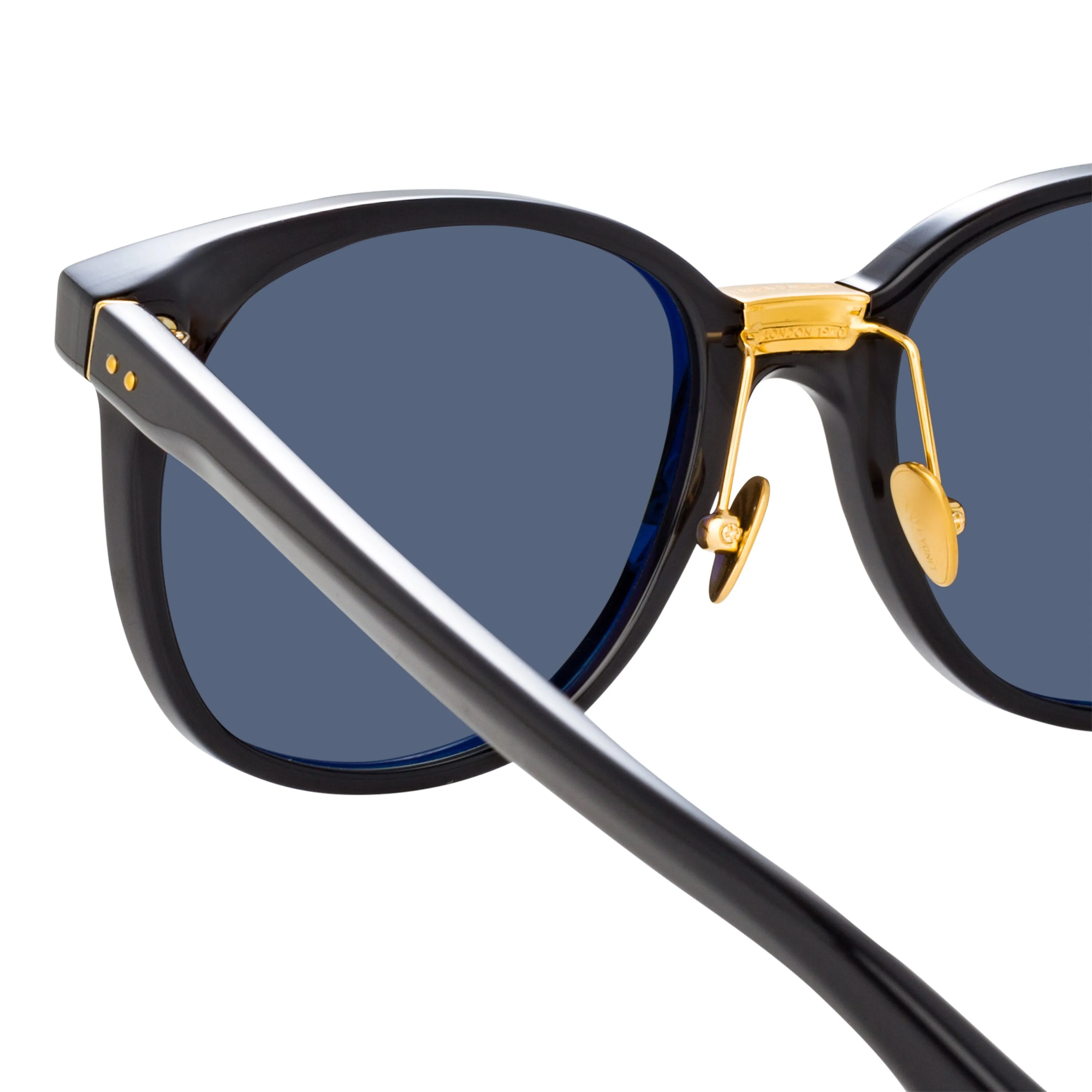 Palla D-Frame Sunglasses in Black sold by Linda Farrow product image thumbnail 4