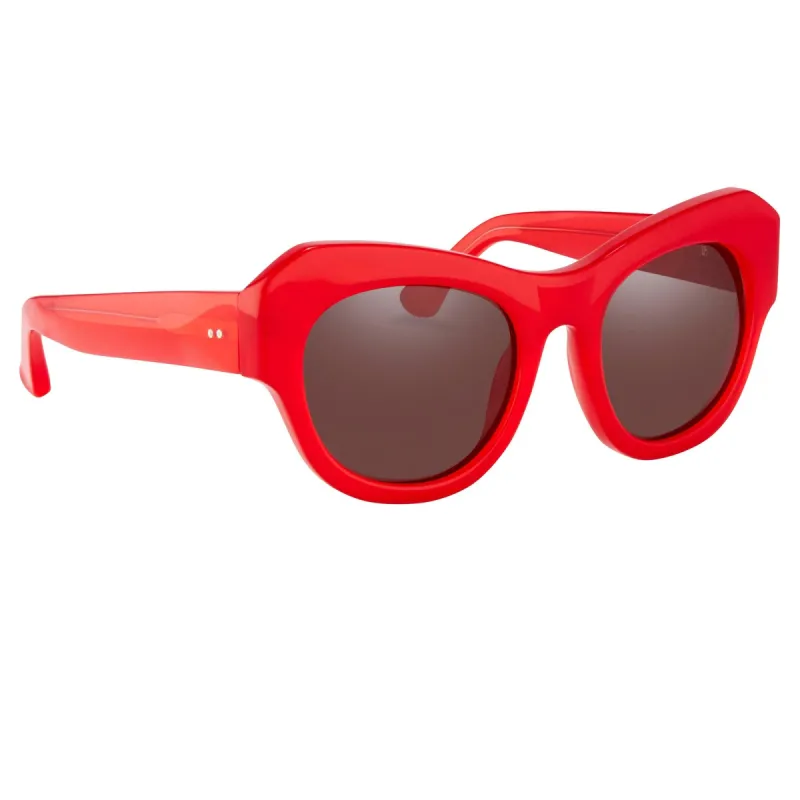 Dries van Noten 99 C2 Angular Sunglasses sold by Linda Farrow