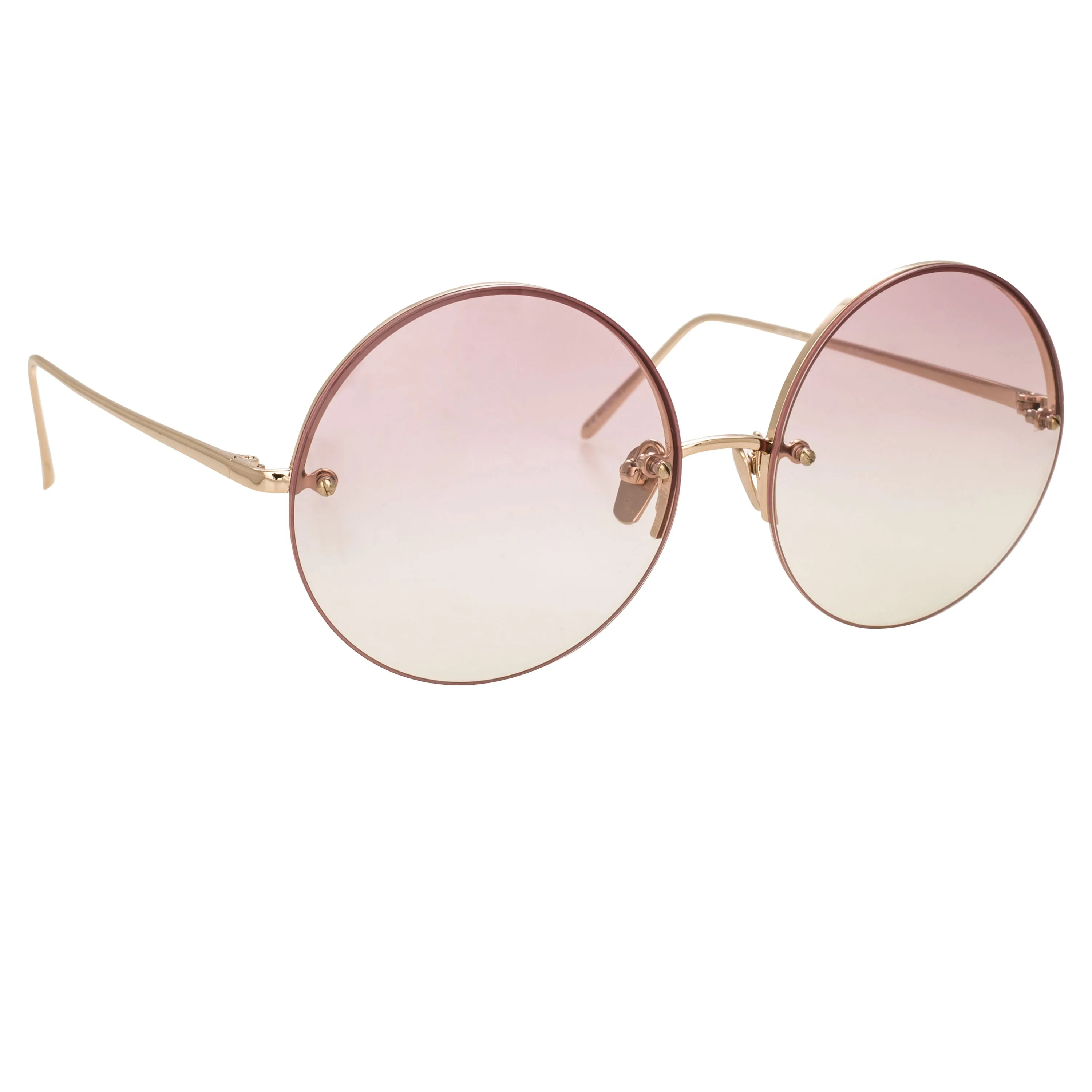 Linda Farrow 565 C11 Round Sunglasses sold by Linda Farrow product image thumbnail 3