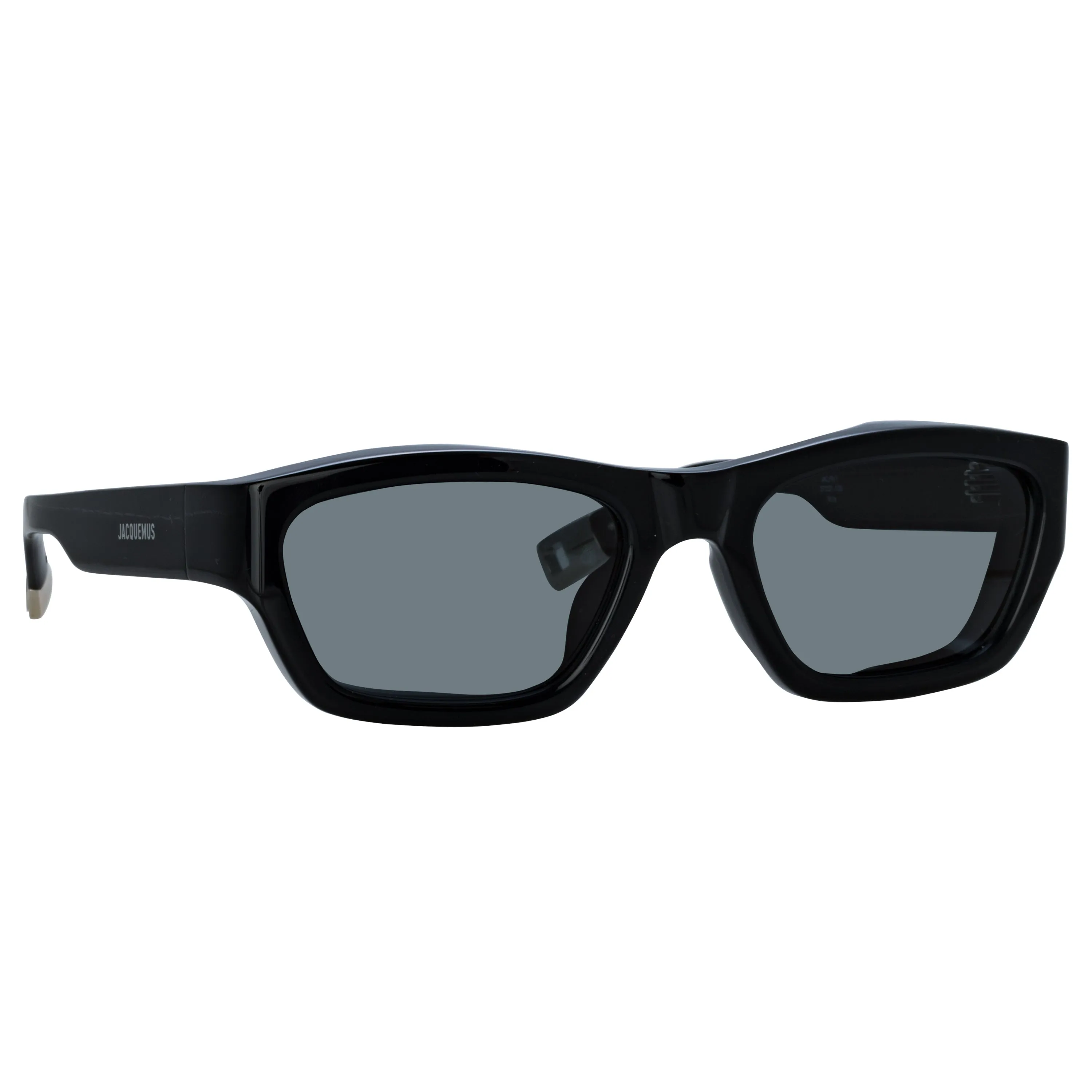 Meridiano D-Frame Sunglasses in Black by Jacquemus sold by Linda Farrow product image thumbnail 3