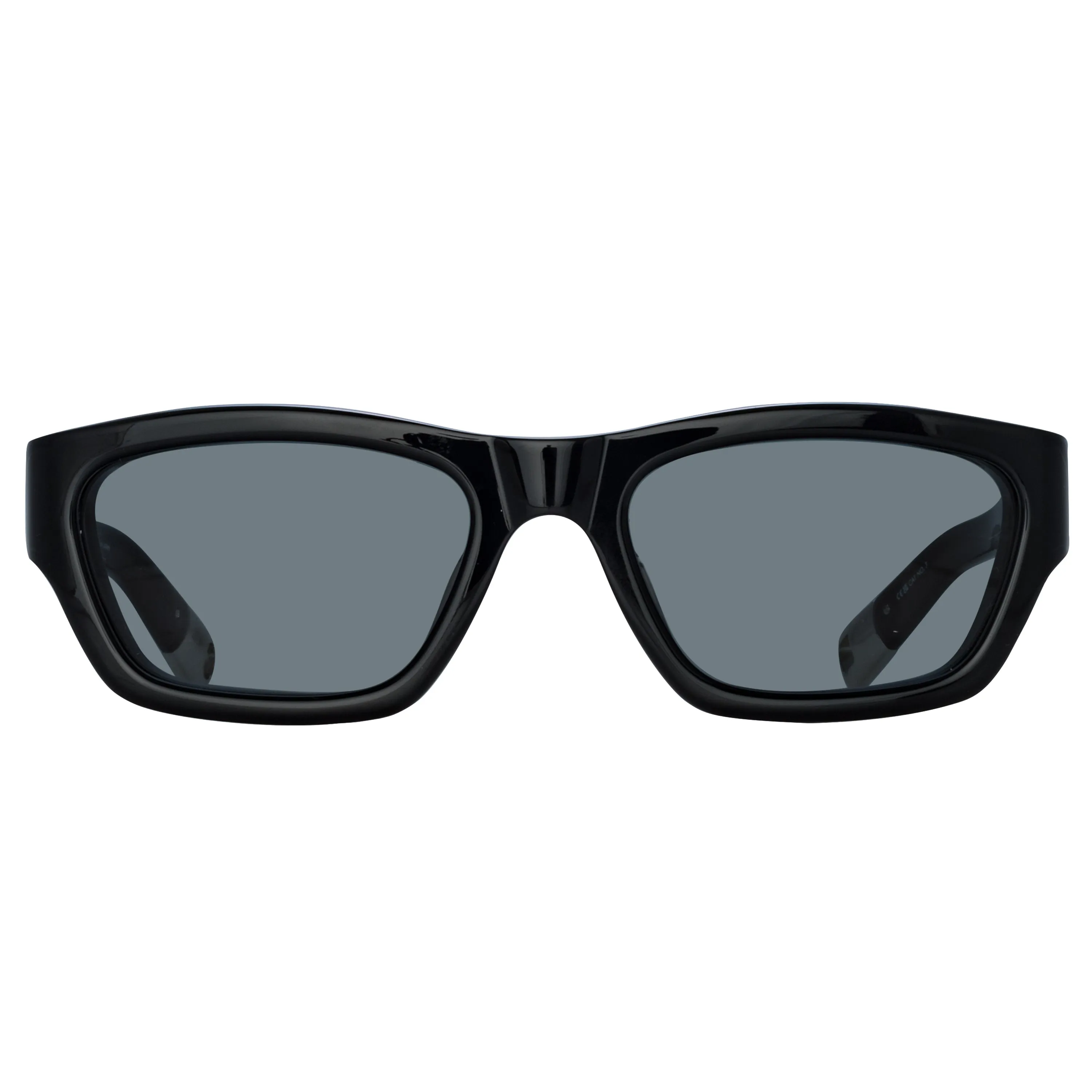 Meridiano D-Frame Sunglasses in Black by Jacquemus sold by Linda Farrow product image thumbnail 2