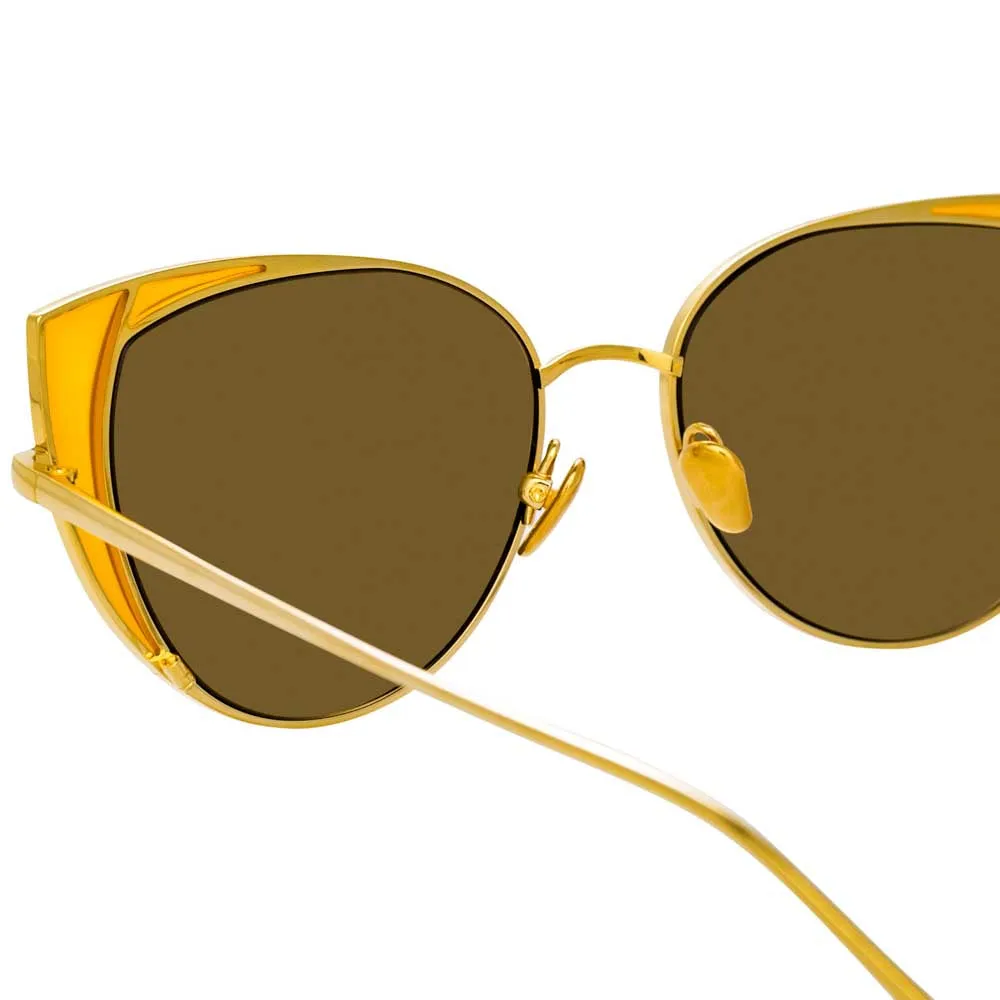 Linda Farrow Des Vouex C4 Cat Eye Sunglasses sold by Linda Farrow product image thumbnail 4