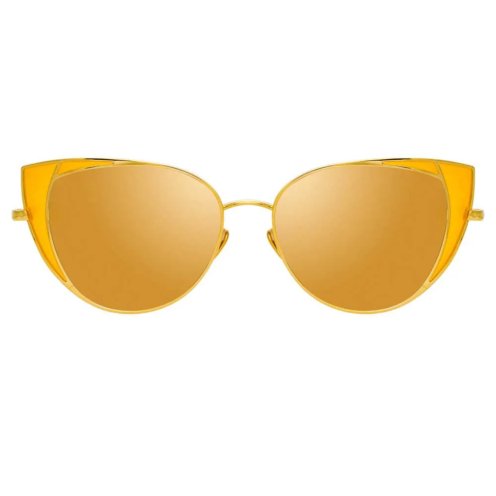 Linda Farrow Des Vouex C4 Cat Eye Sunglasses sold by Linda Farrow
