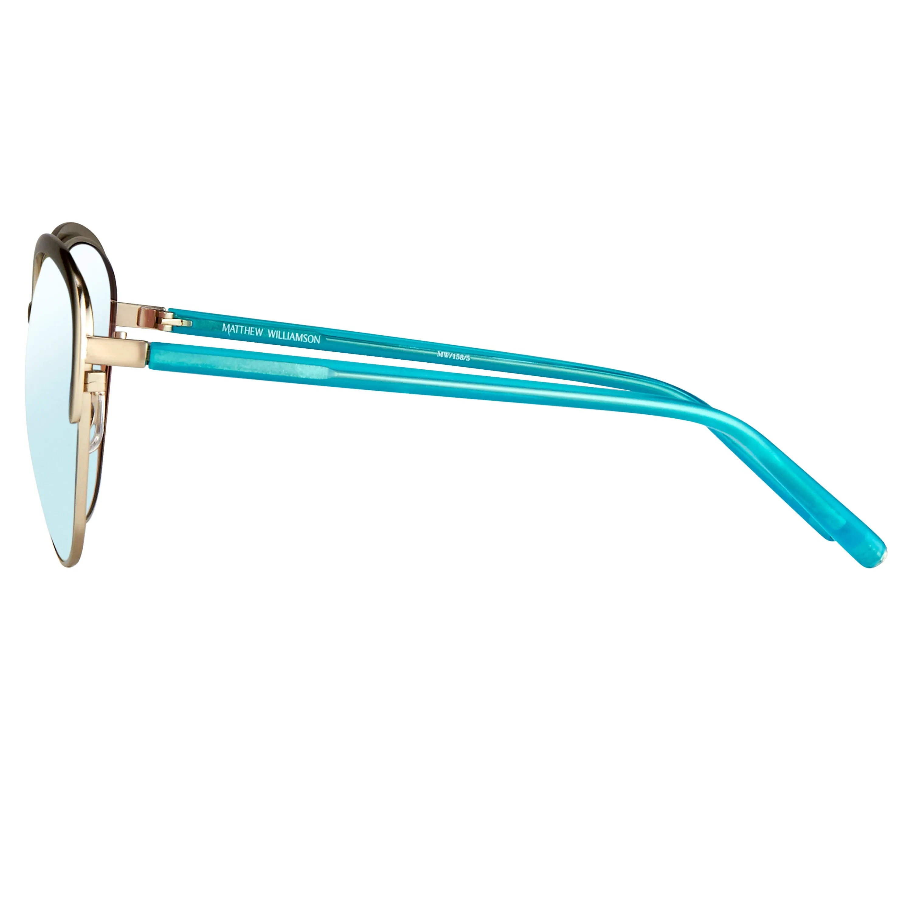 Matthew Williamson 158 C5 Cat Eye Sunglasses sold by Linda Farrow product image thumbnail 3