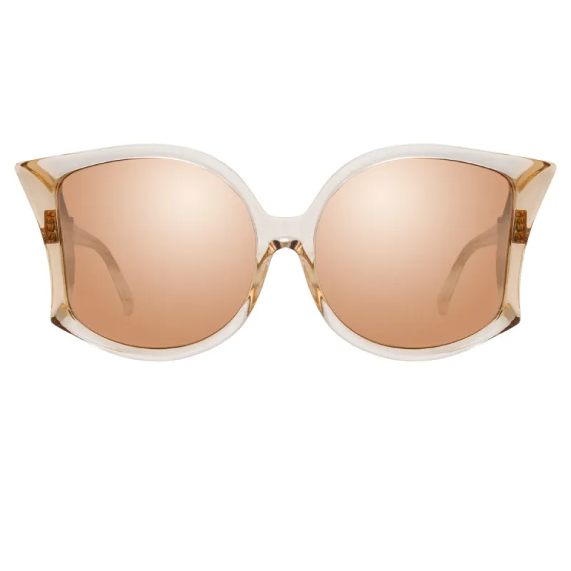 Linda Farrow Lerretta C5 Oversized Sunglasses sold by Linda Farrow