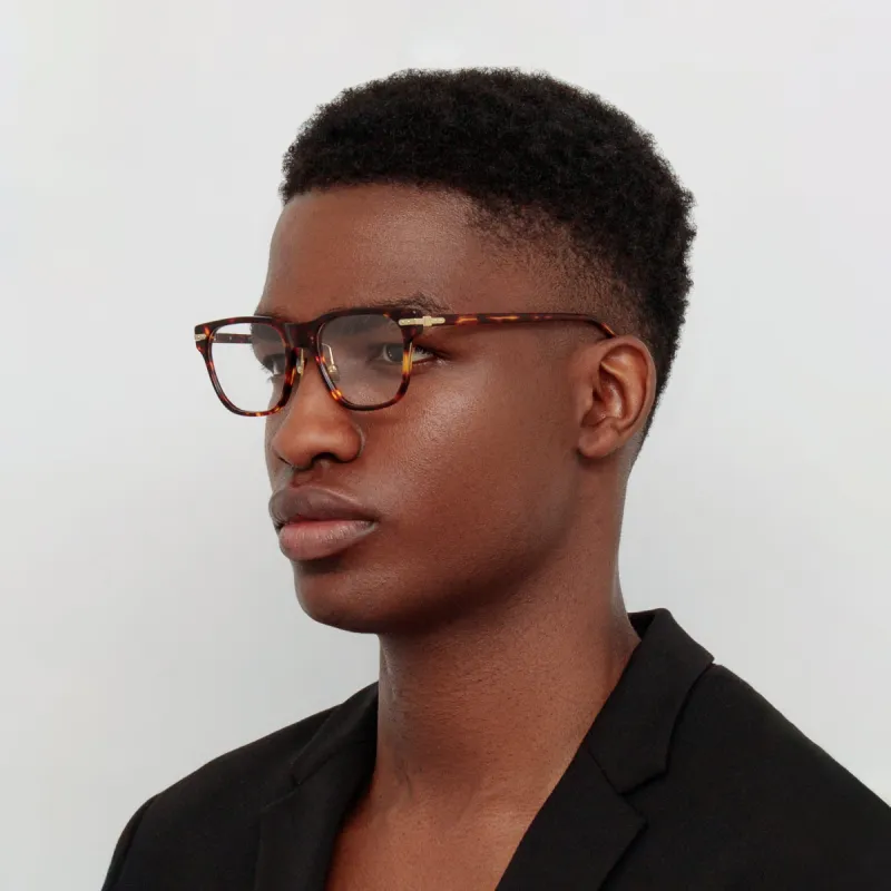 Men's Cove Optical D-Frame in Tortoiseshell (Asian Fit) sold by Linda Farrow