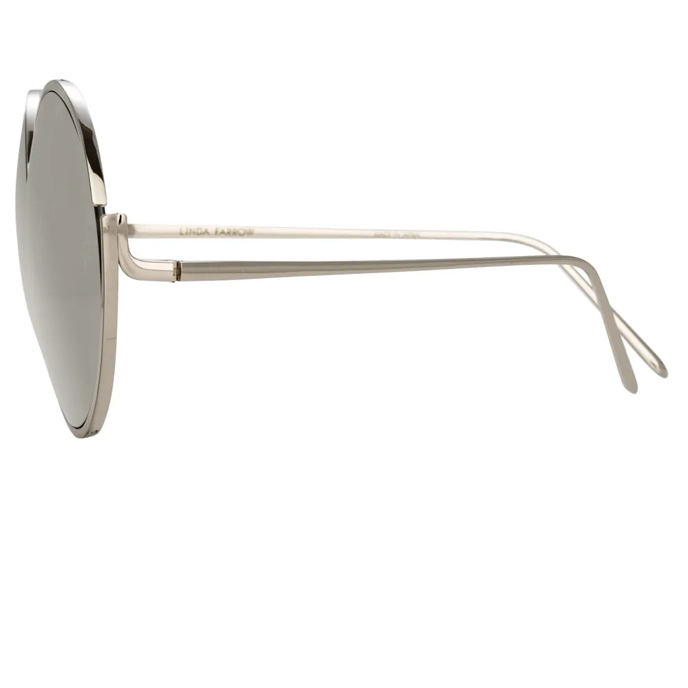 Linda Farrow Fontaine C2 Round Sunglasses sold by Linda Farrow product image thumbnail 3