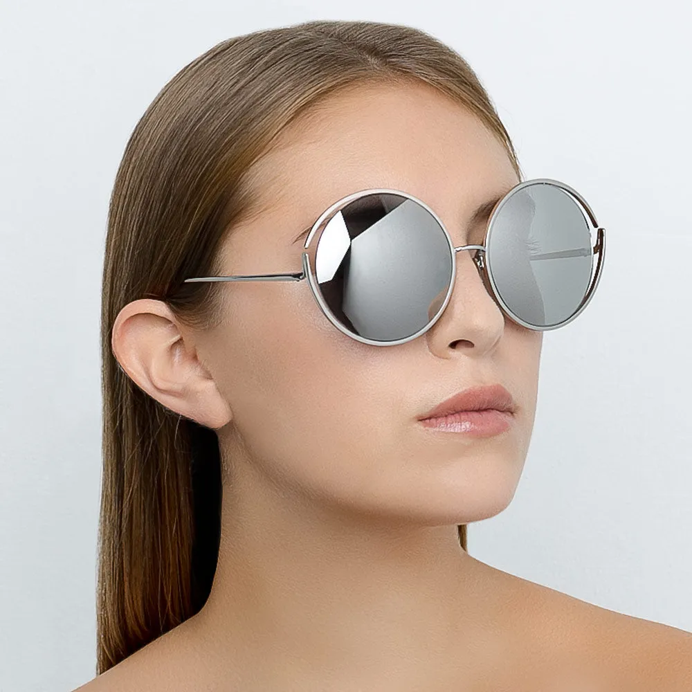 Linda Farrow Fontaine C2 Round Sunglasses sold by Linda Farrow product image thumbnail 5