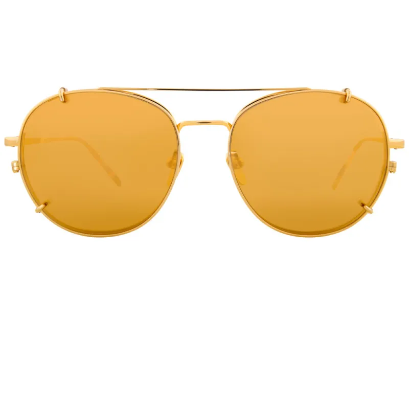 Linda Farrow 646 C1 Oval Sunglasses sold by Linda Farrow