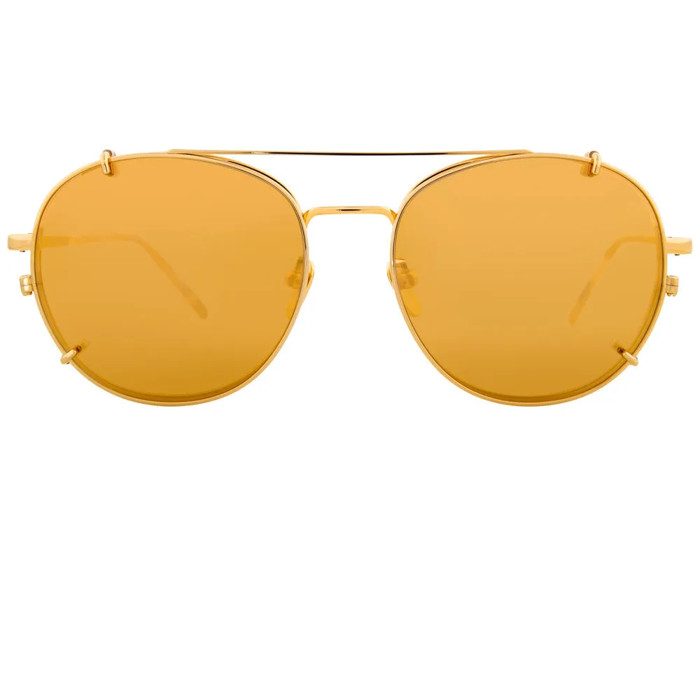 Linda Farrow 646 C1 Oval Sunglasses sold by Linda Farrow