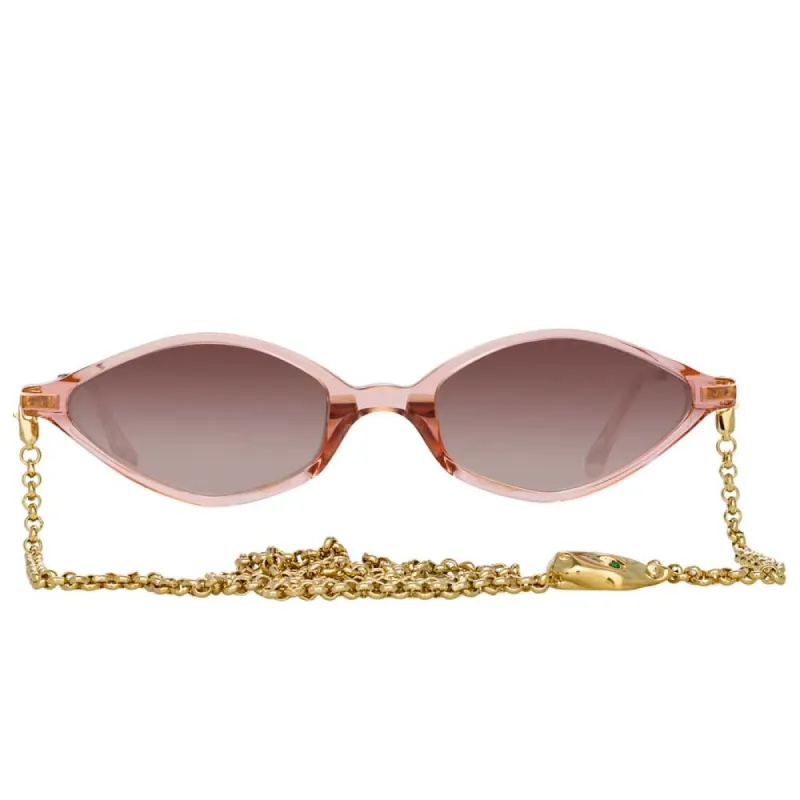 Alessandra Rich 3 C6 Angular Sunglasses sold by Linda Farrow