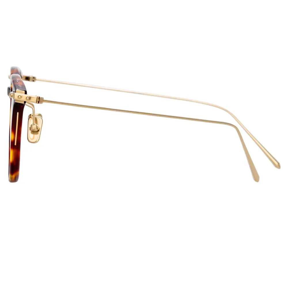 Linda Farrow Linear Wright A C3 Rectangular Optical Frame sold by Linda Farrow product image thumbnail 3