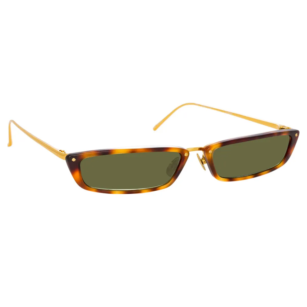 Linda Farrow Issa C3 Rectangular Sunglasses sold by Linda Farrow product image thumbnail 2