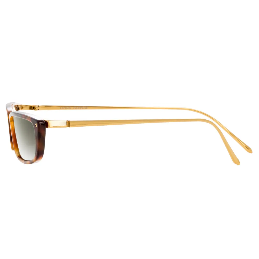 Linda Farrow Issa C3 Rectangular Sunglasses sold by Linda Farrow product image thumbnail 3