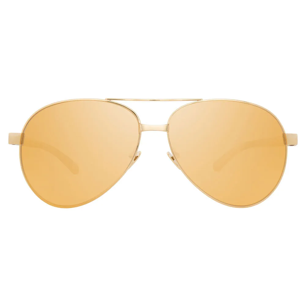 Linda Farrow 533 C1 Aviator Sunglasses sold by Linda Farrow
