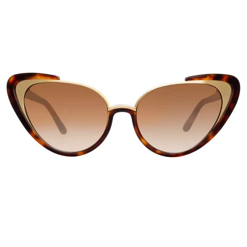 Linda Farrow Khira C2 Cat Eye Sunglasses sold by Linda Farrow