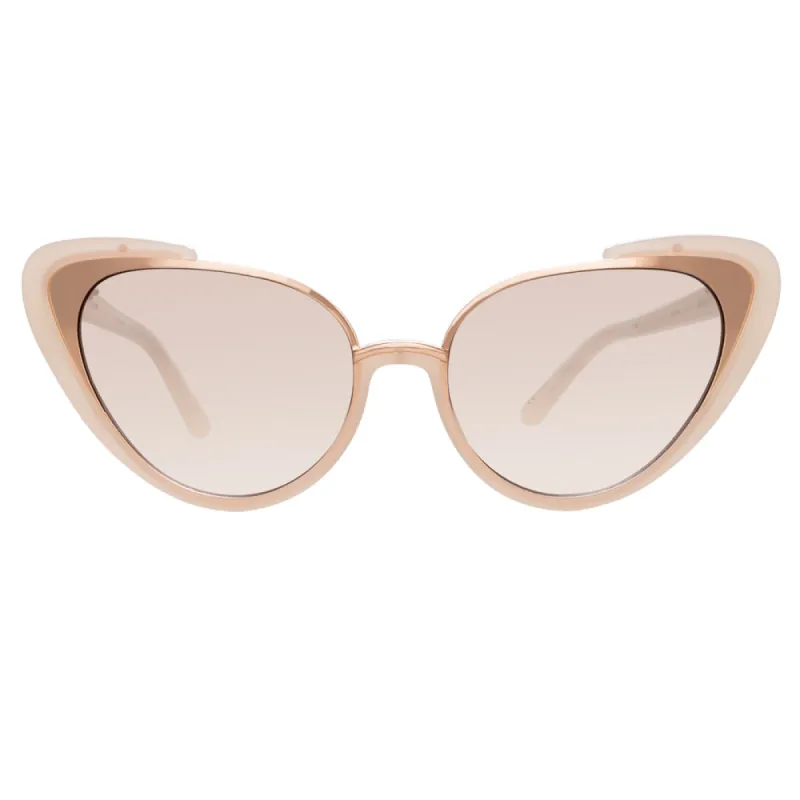 Linda Farrow Khira C6 Cat Eye Sunglasses sold by Linda Farrow