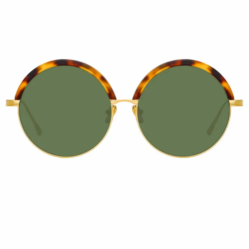 Linda Farrow Annie C4 Round Sunglasses sold by Linda Farrow