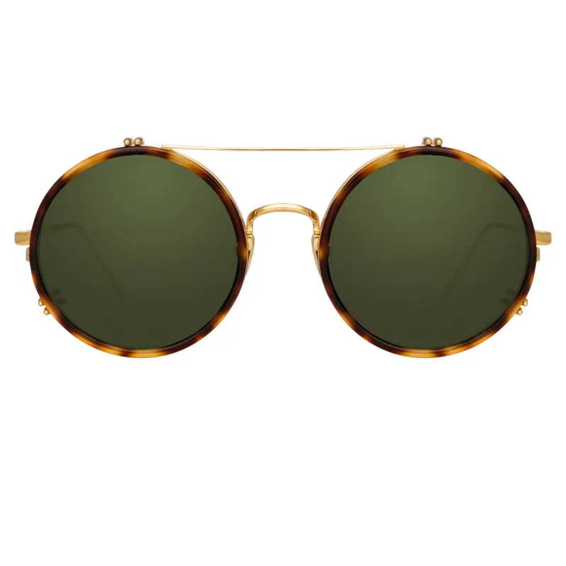 Linda Farrow Rose C5 Round Sunglasses sold by Linda Farrow