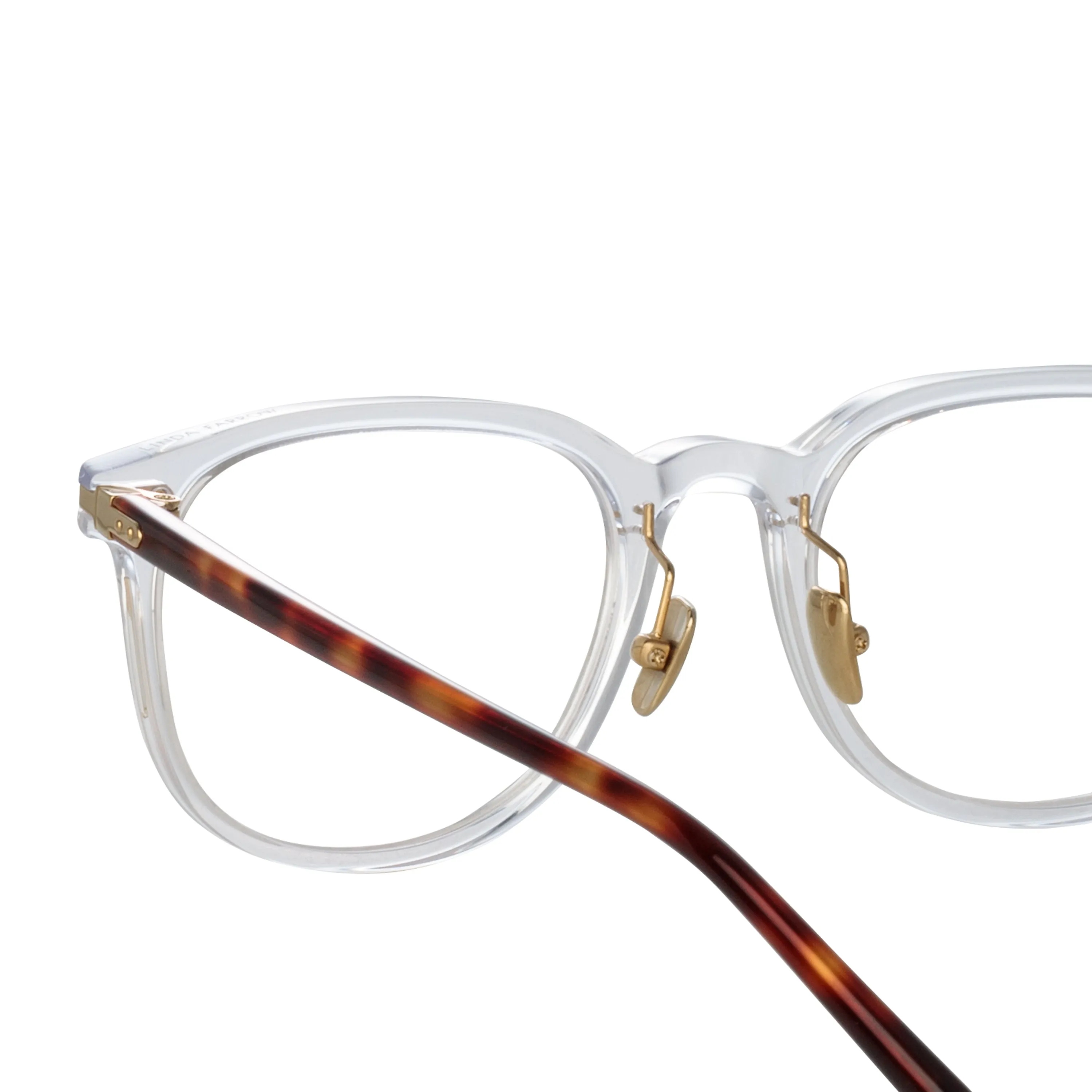 Men's Sullivan Optical D-Frame in Clear (Asian Fit) sold by Linda Farrow product image thumbnail 5