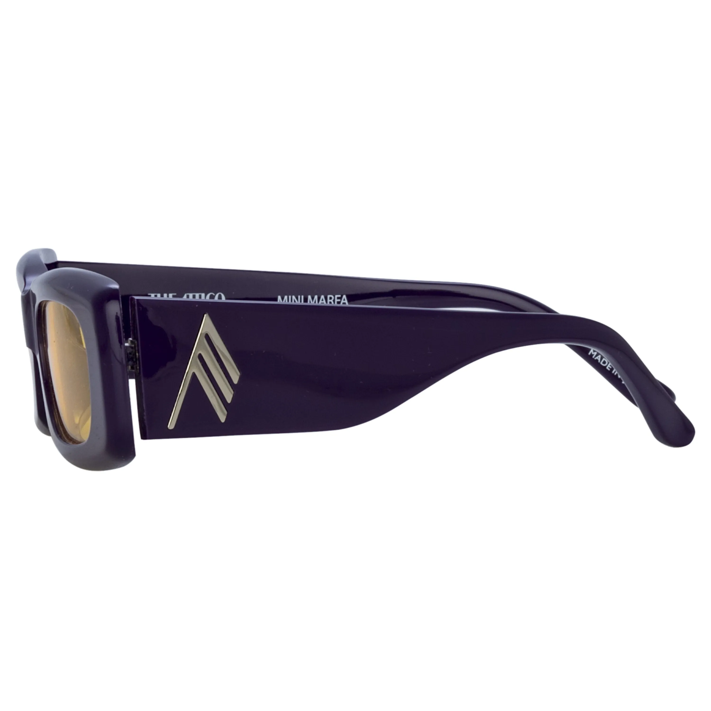 The Attico Mini Marfa in Purple and Yellow sold by Linda Farrow product image thumbnail 4