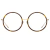 Alesia A Round Sunglasses in Tortoiseshell sold by Linda Farrow