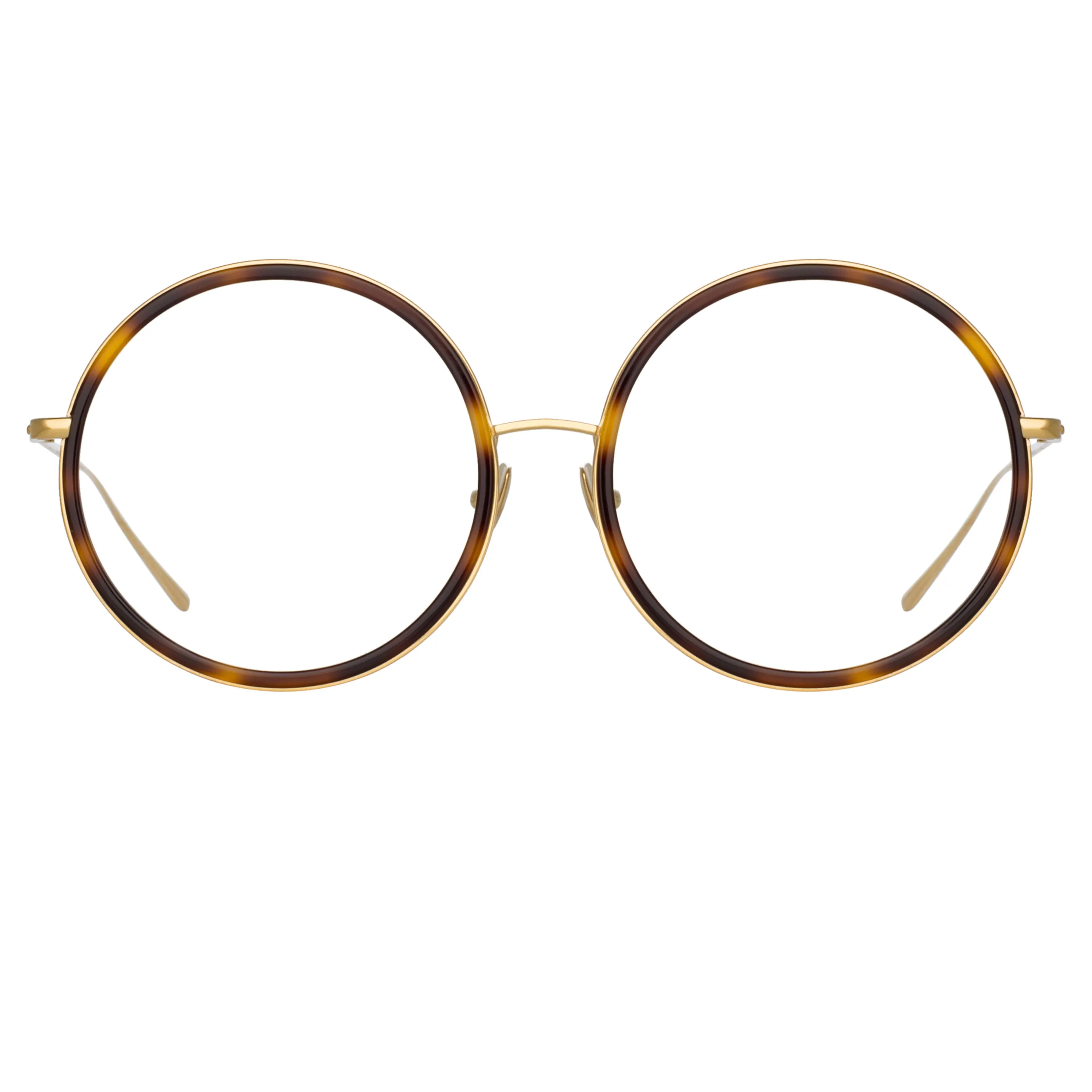 Alesia A Round Sunglasses in Tortoiseshell sold by Linda Farrow product image thumbnail 2