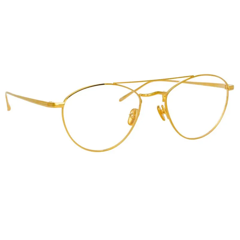 Linda Farrow Caine C8 Aviator Optical Frame sold by Linda Farrow