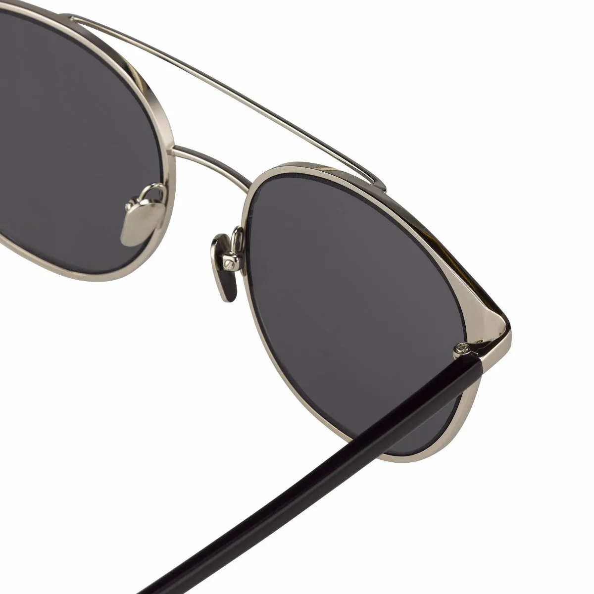 Linda Farrow 421 C6 Browline Sunglasses sold by Linda Farrow product image thumbnail 4
