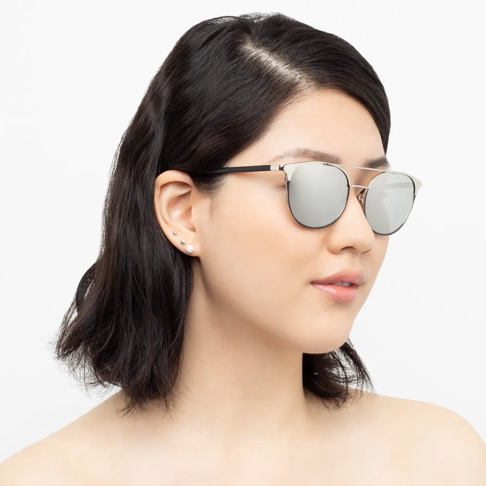 Linda Farrow 421 C6 Browline Sunglasses sold by Linda Farrow product image thumbnail 5