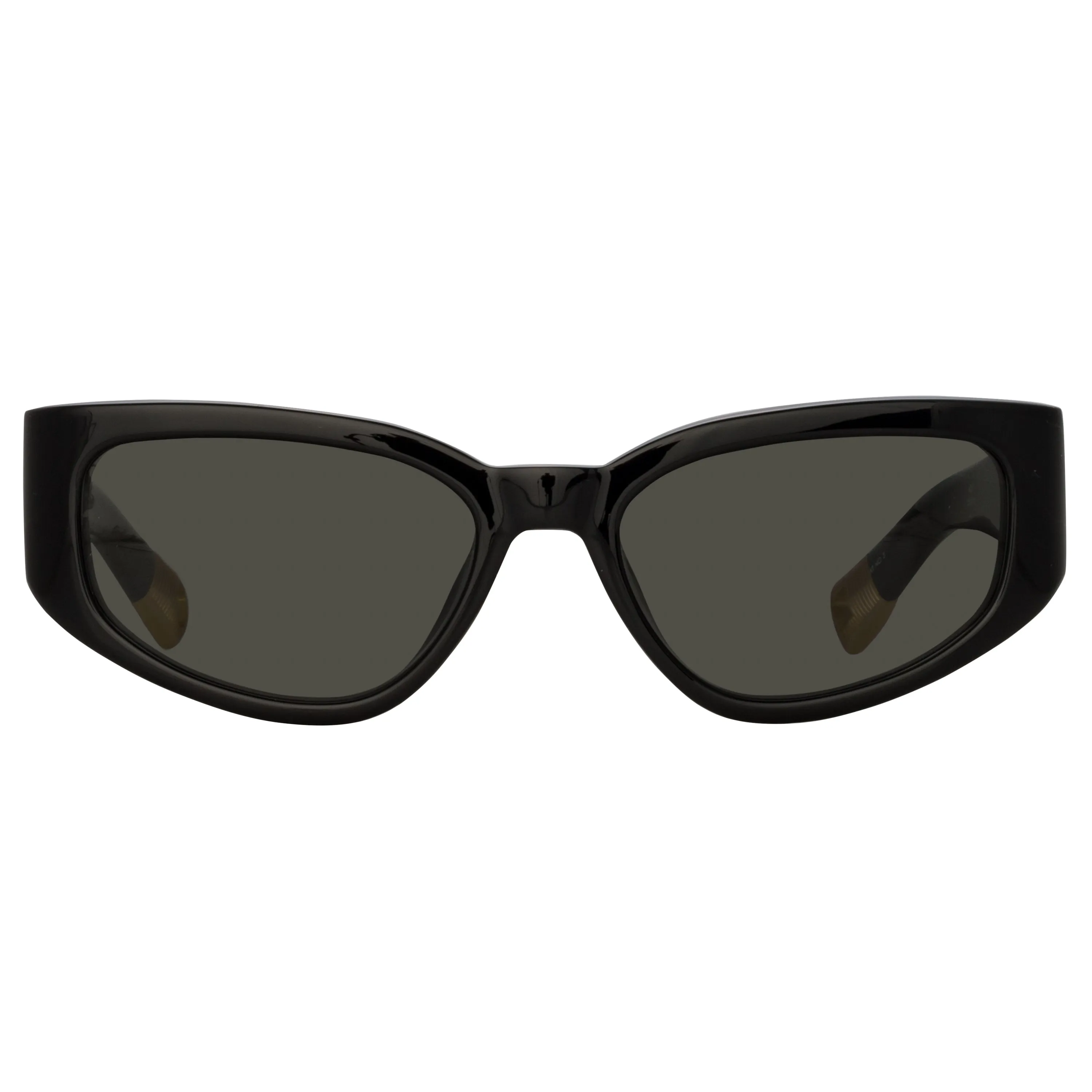 Gala Cat Eye Sunglasses in Black by Jacquemus sold by Linda Farrow product image thumbnail 2